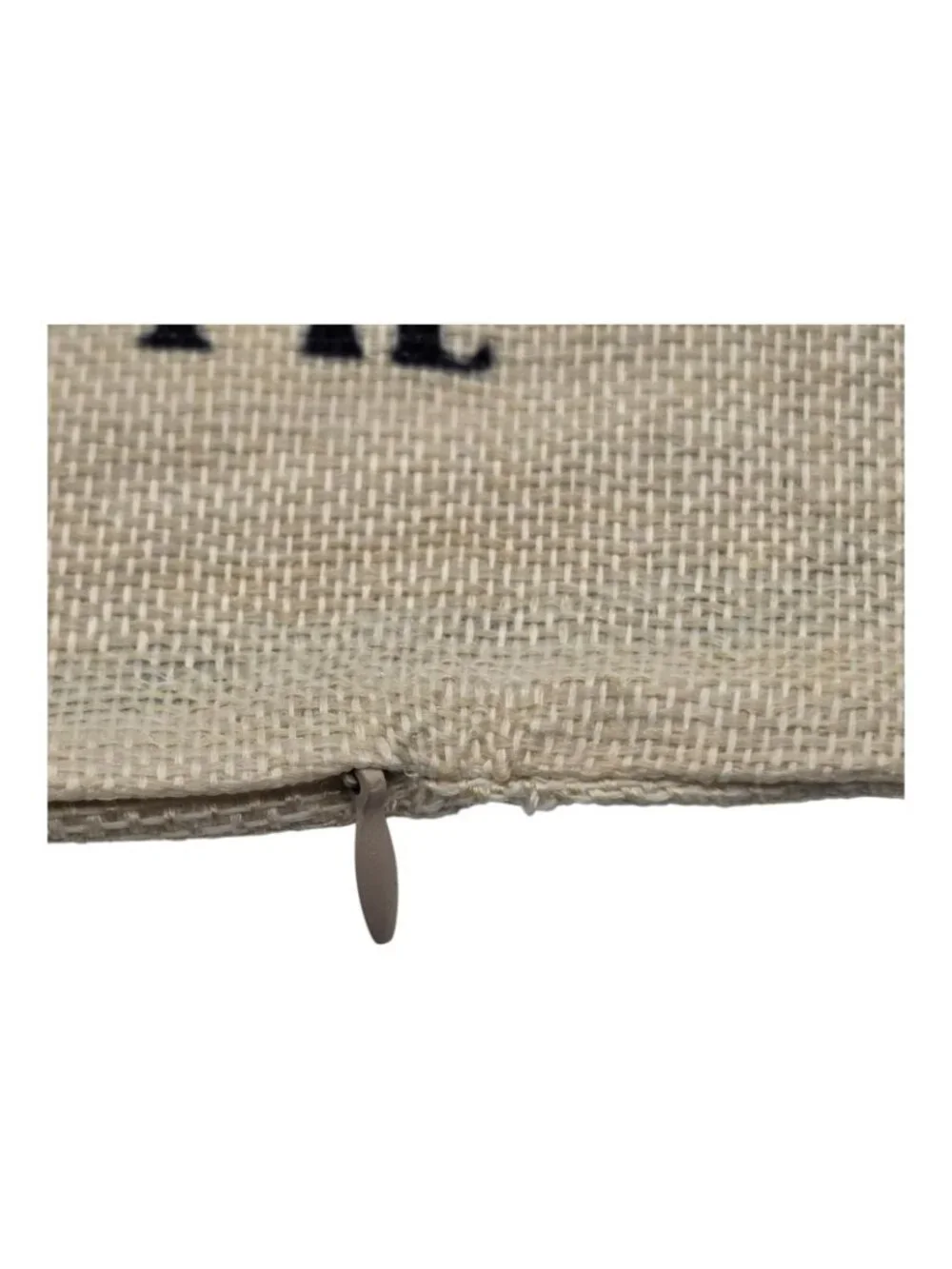 Pumpkin Patch Burlap Throw Pillow Cover 17
